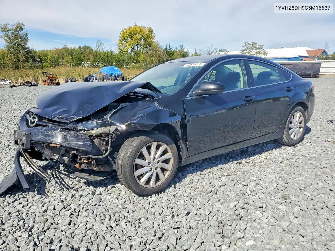 MAZDA 6 2012, VIN 1YVHZ8DH9C5M16637
