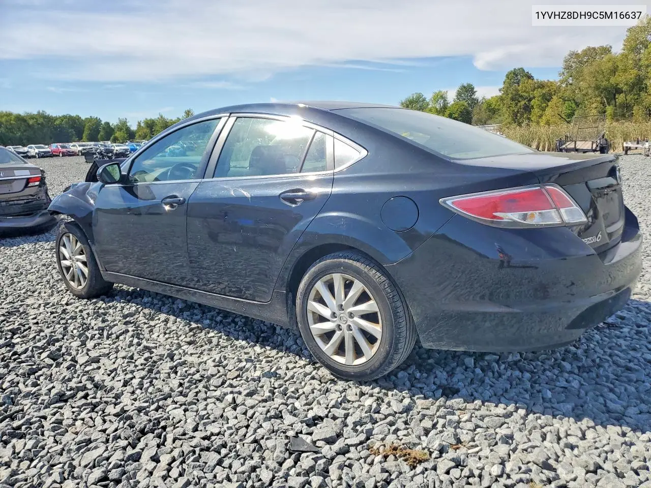 2012 MAZDA 6 VIN 1YVHZ8DH9C5M16637 — фото 2