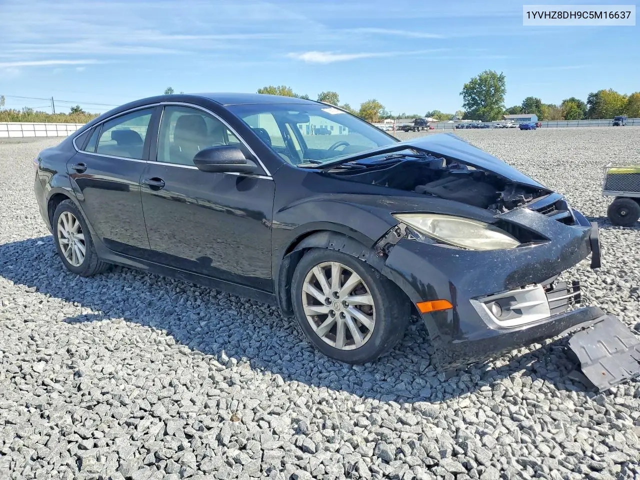 2012 MAZDA 6 VIN 1YVHZ8DH9C5M16637 — фото 4