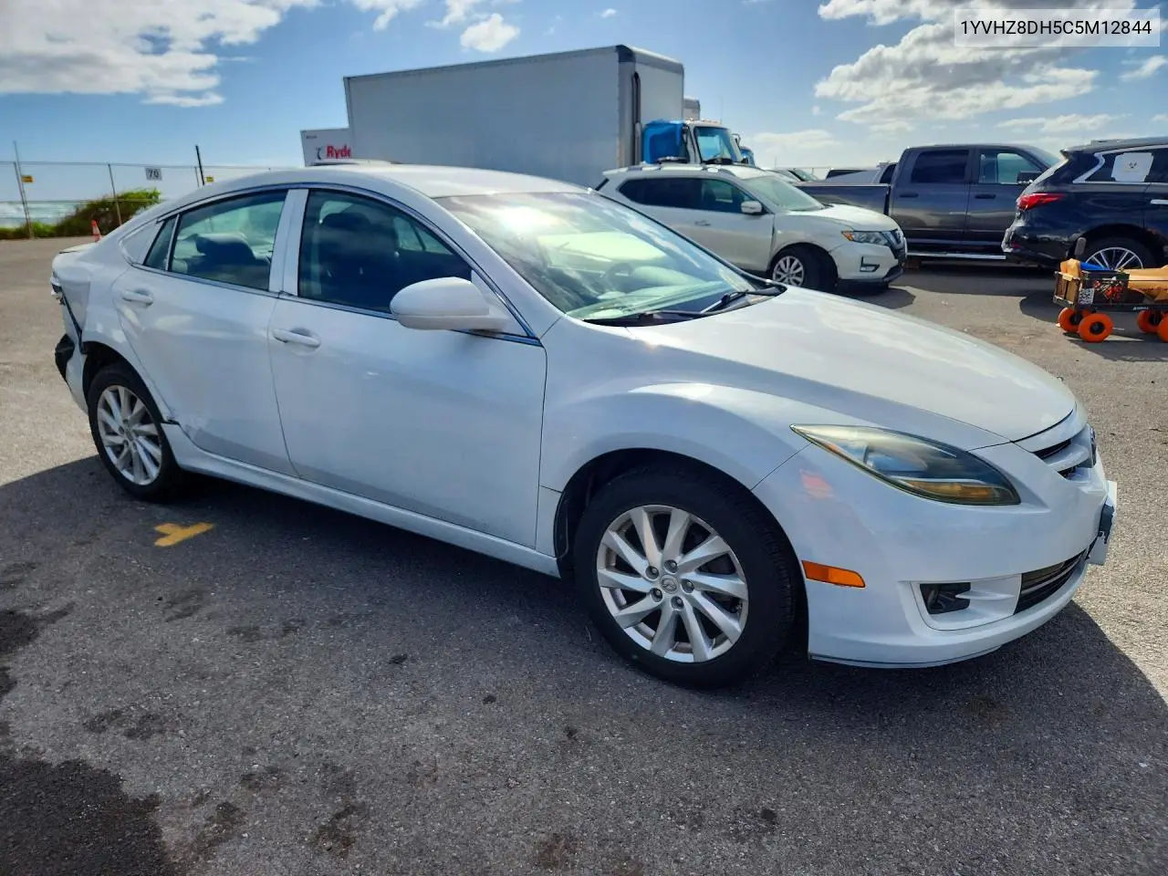 2012 MAZDA 6 VIN 1YVHZ8DH5C5M12844 — фото 4
