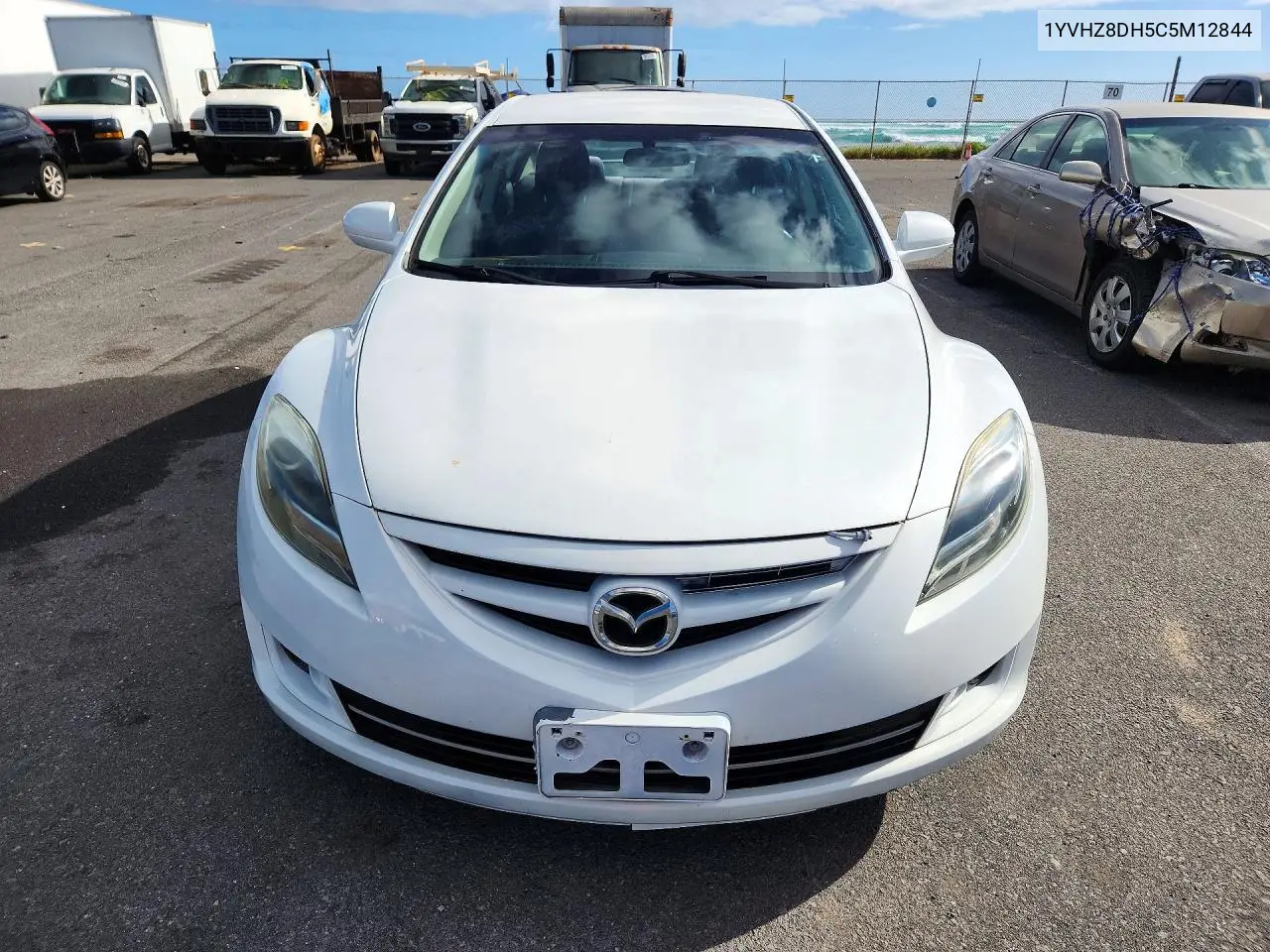 2012 MAZDA 6 VIN 1YVHZ8DH5C5M12844 — фото 5