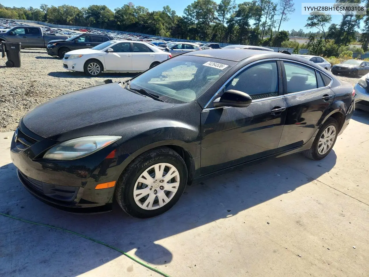MAZDA 6 2012, VIN 1YVHZ8BH1C5M03108