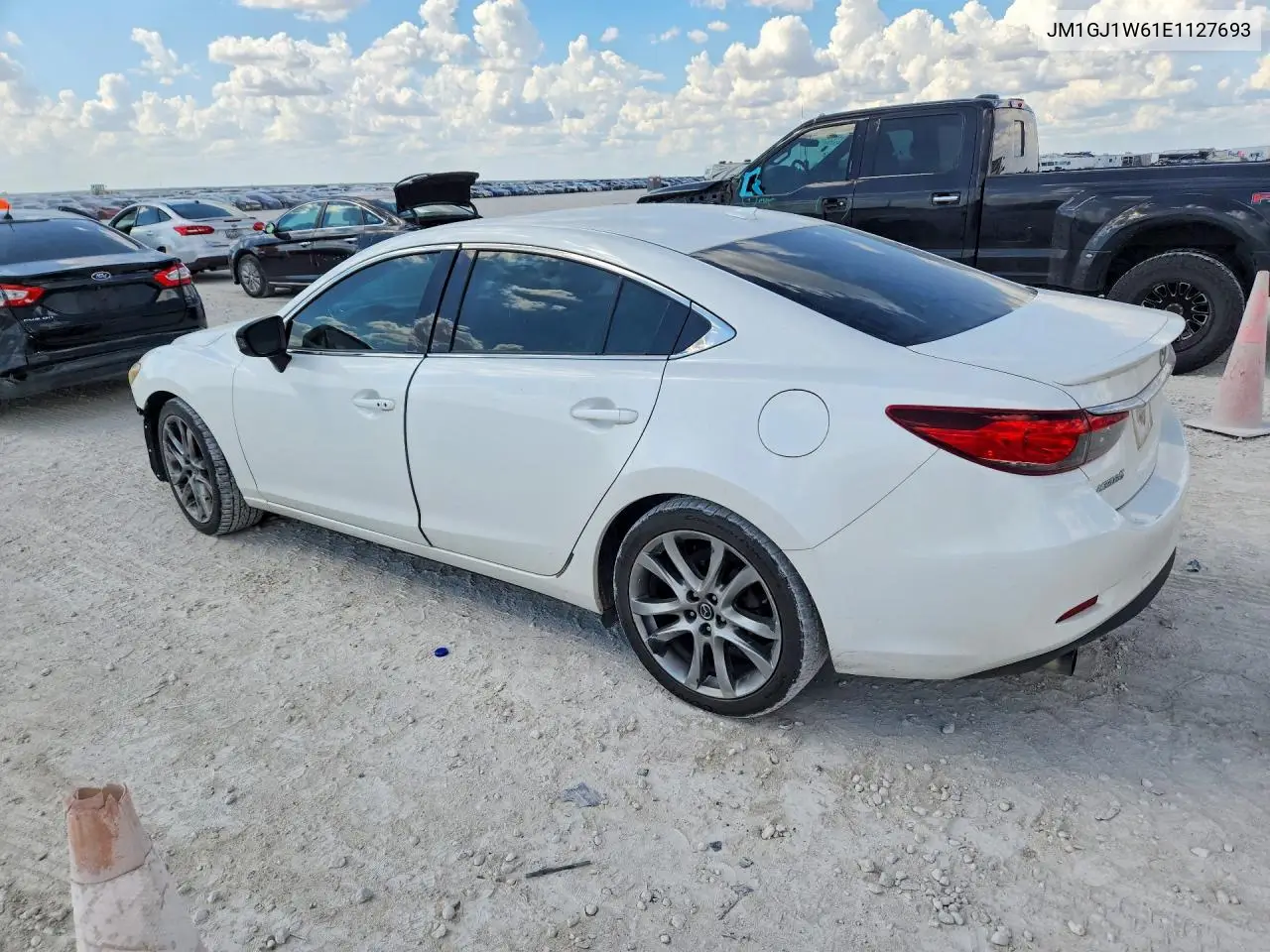 2014 MAZDA 6 VIN JM1GJ1W61E1127693 — фото 2