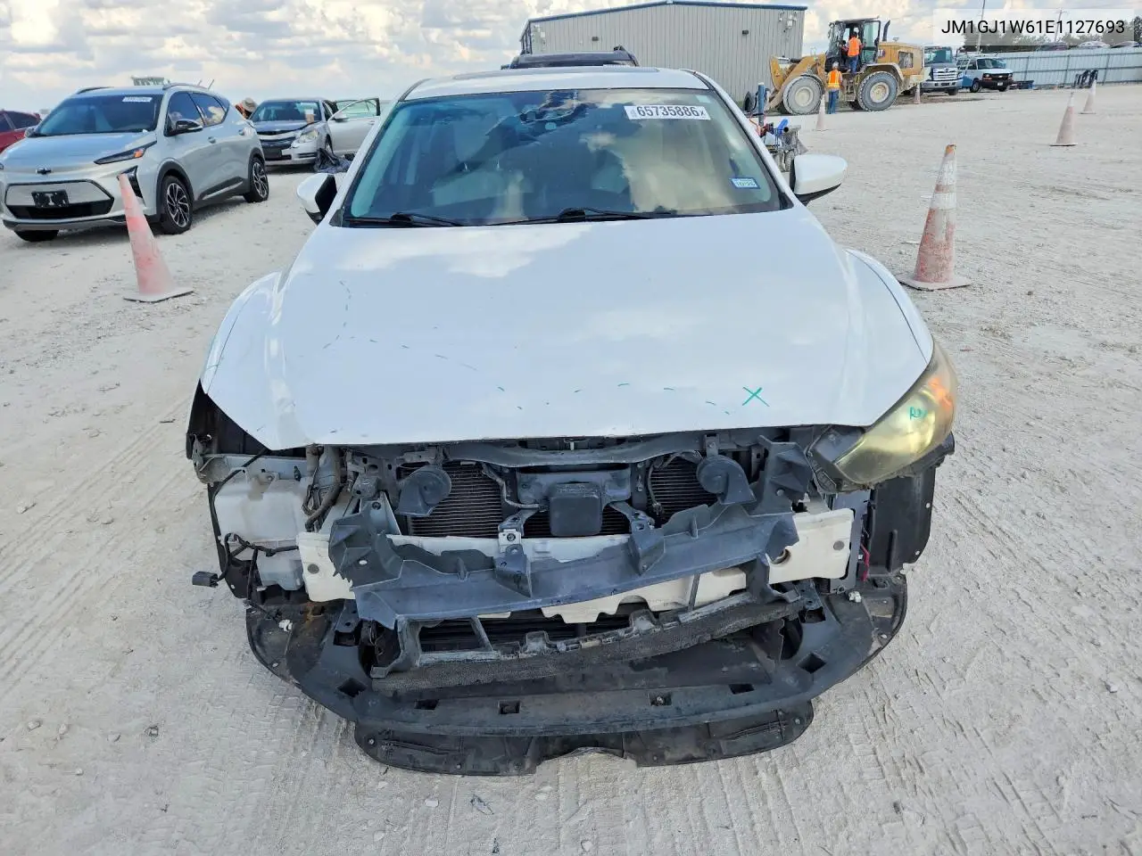 2014 MAZDA 6 VIN JM1GJ1W61E1127693 — фото 5
