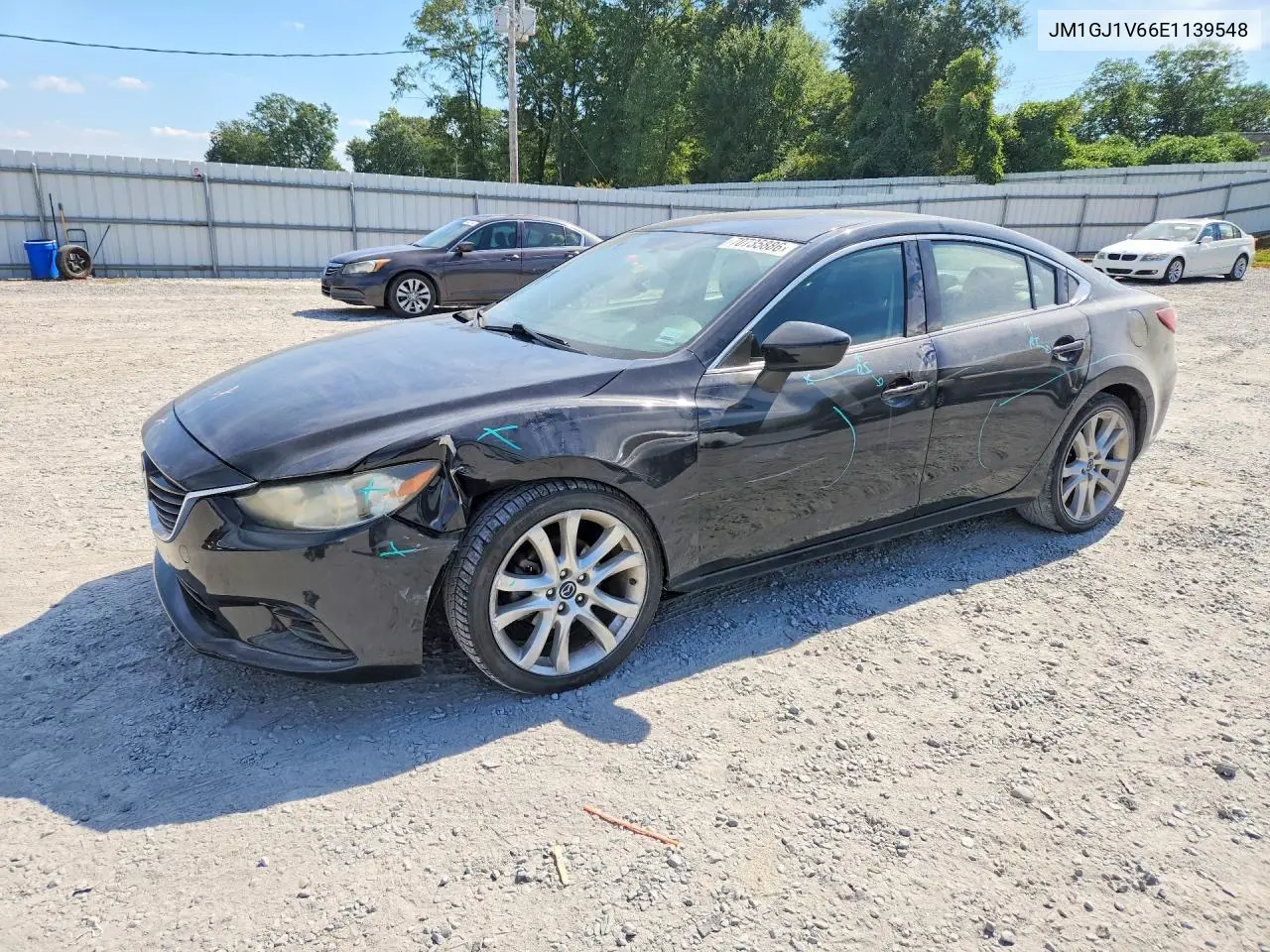 MAZDA 6 2014, VIN JM1GJ1V66E1139548