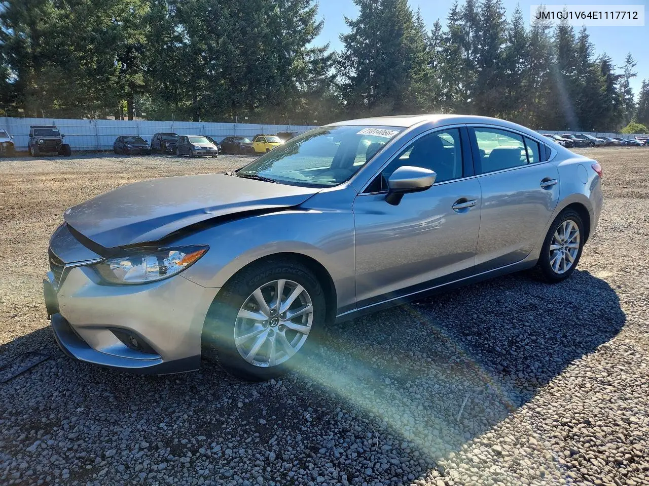 MAZDA 6 2014, VIN JM1GJ1V64E1117712