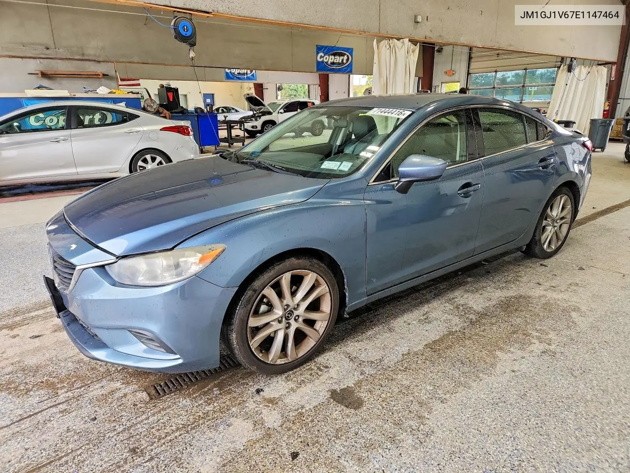 MAZDA 6 2014, VIN JM1GJ1V67E1147464