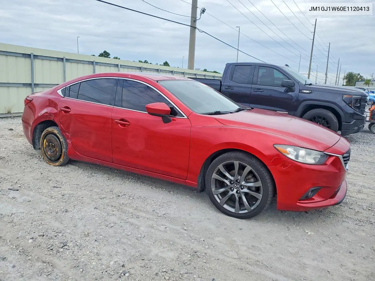 MAZDA 6 2014, VIN JM1GJ1W60E1120413