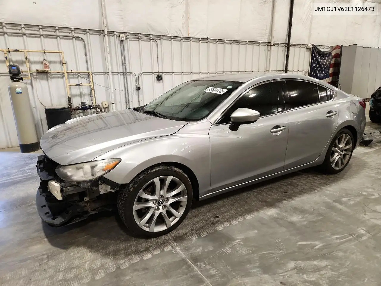 MAZDA 6 2014, VIN JM1GJ1V62E1126473