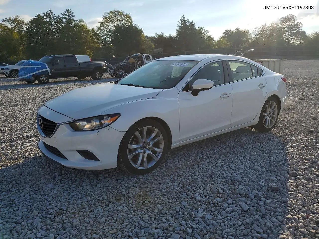MAZDA 6 2015, VIN JM1GJ1V5XF1197803