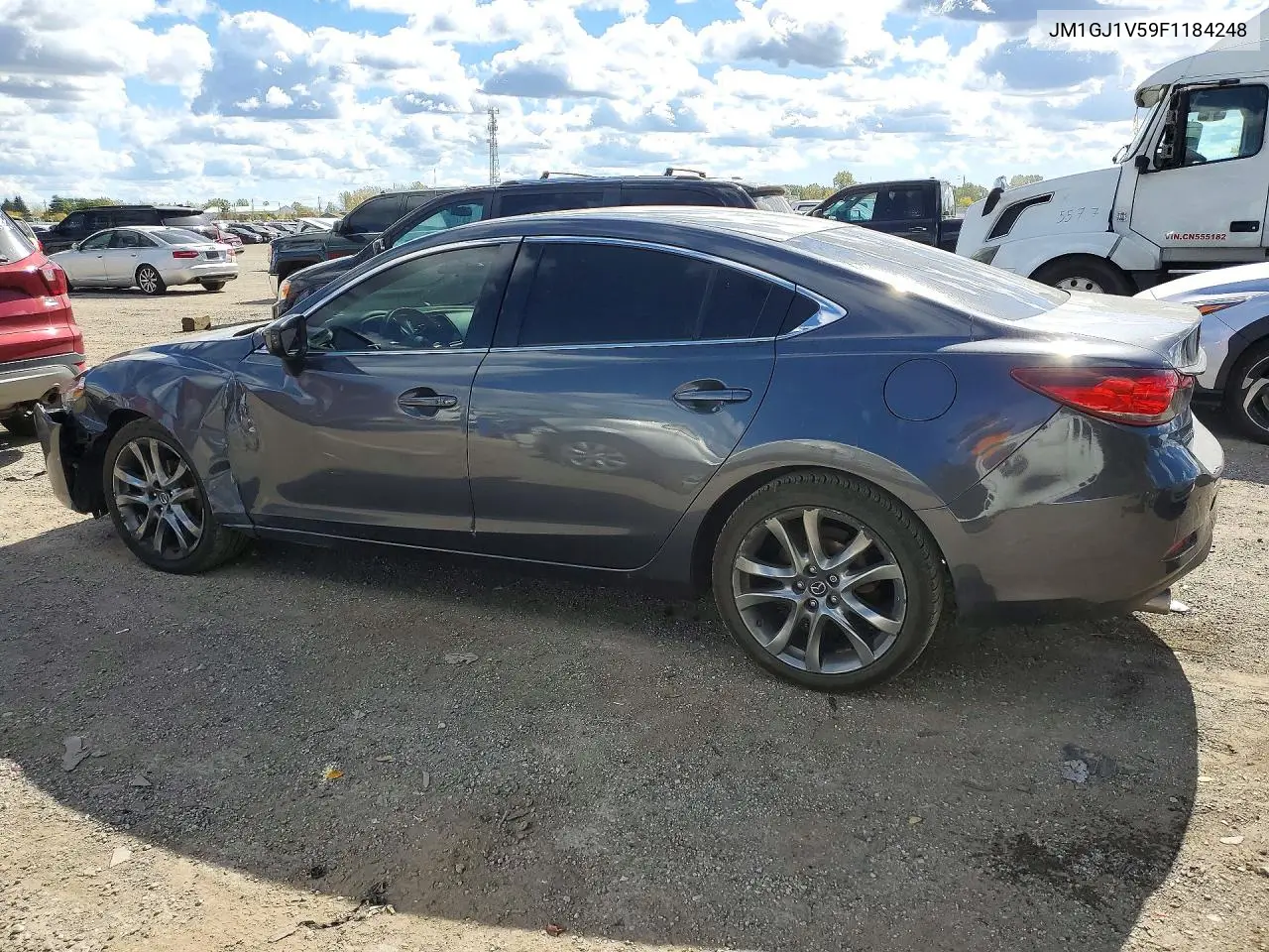 2015 MAZDA 6 VIN JM1GJ1V59F1184248 — фото 2