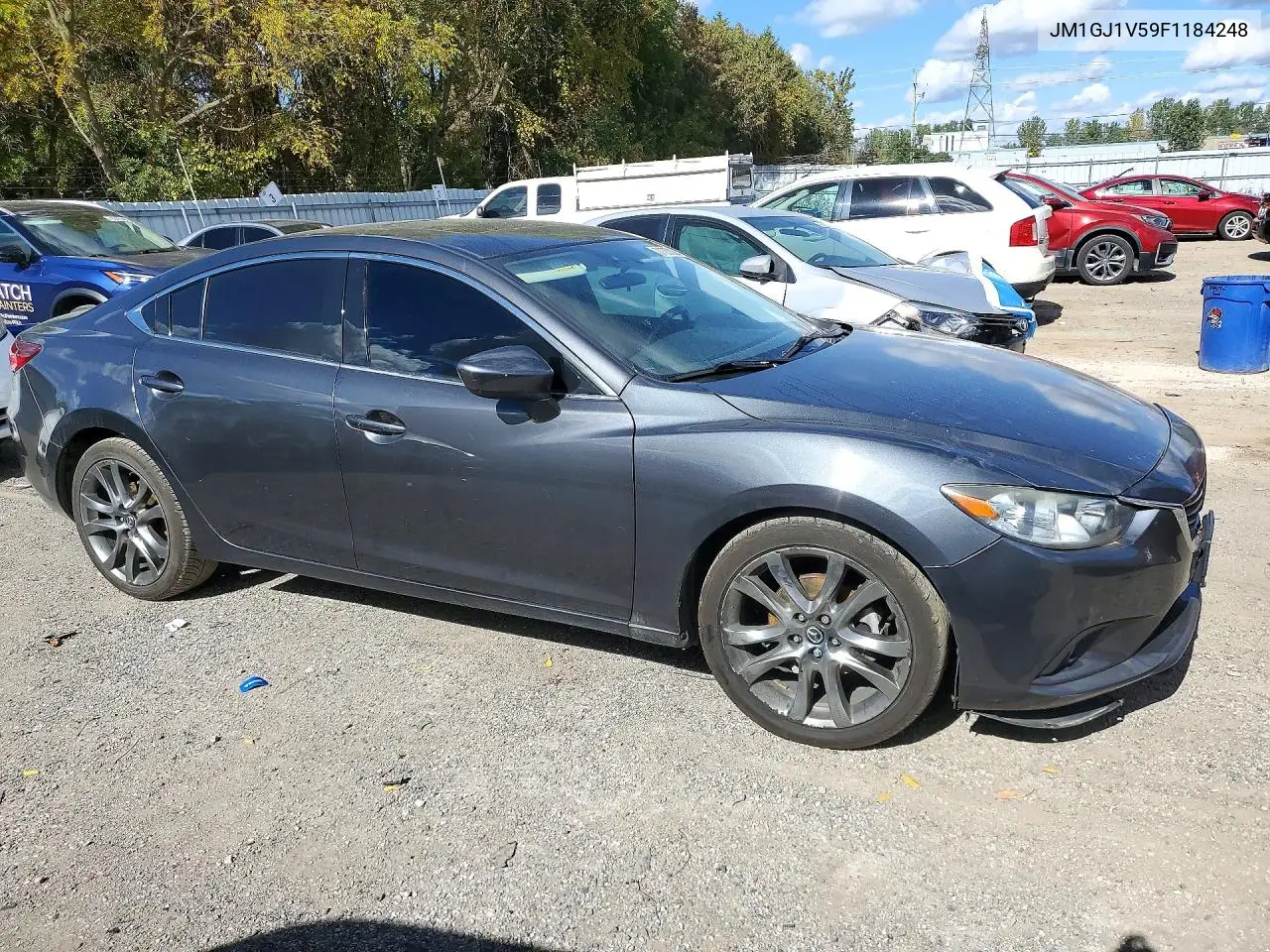 2015 MAZDA 6 VIN JM1GJ1V59F1184248 — фото 4