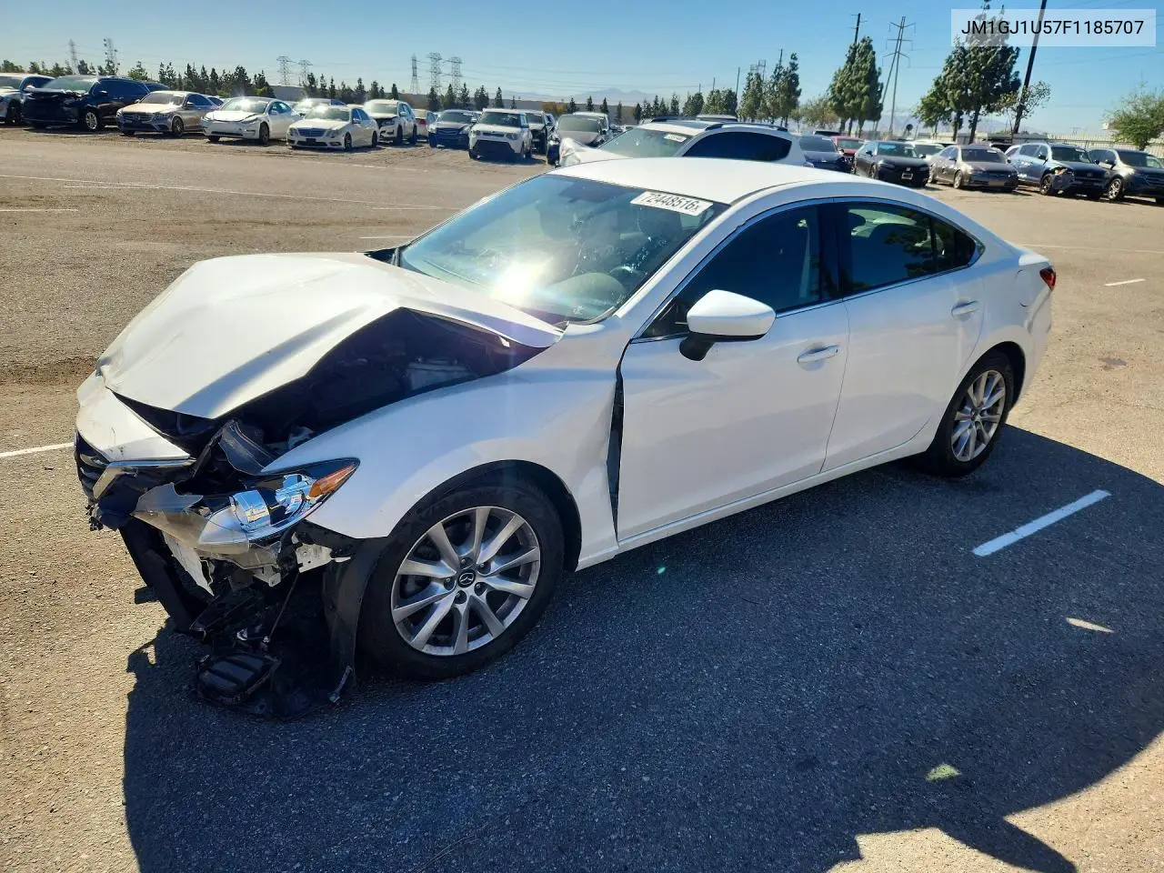 MAZDA 6 2015, VIN JM1GJ1U57F1185707
