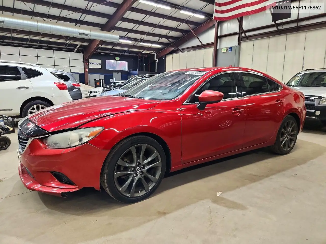 MAZDA 6 2015, VIN JM1GJ1W65F1175862