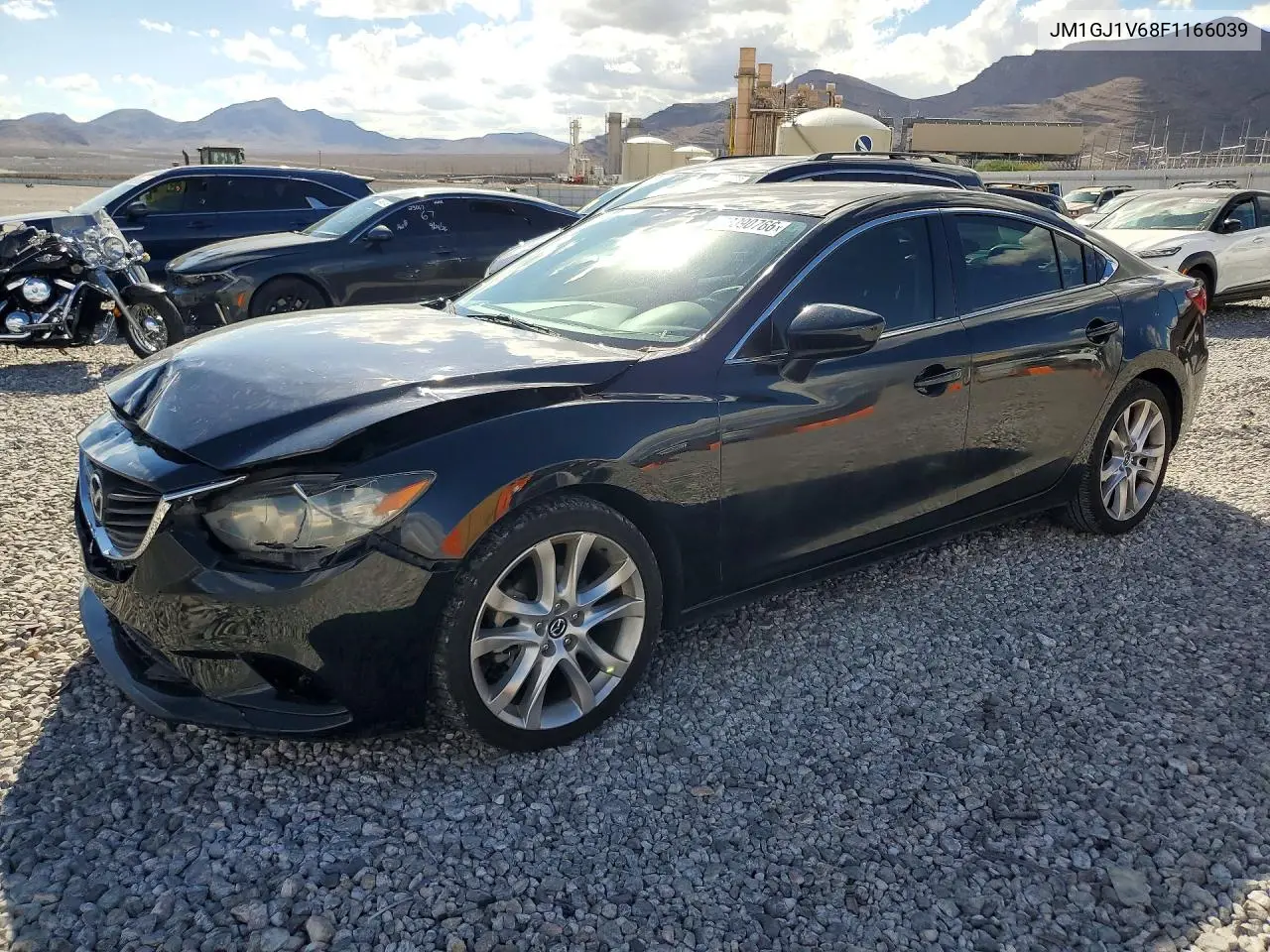 MAZDA 6 2015, VIN JM1GJ1V68F1166039