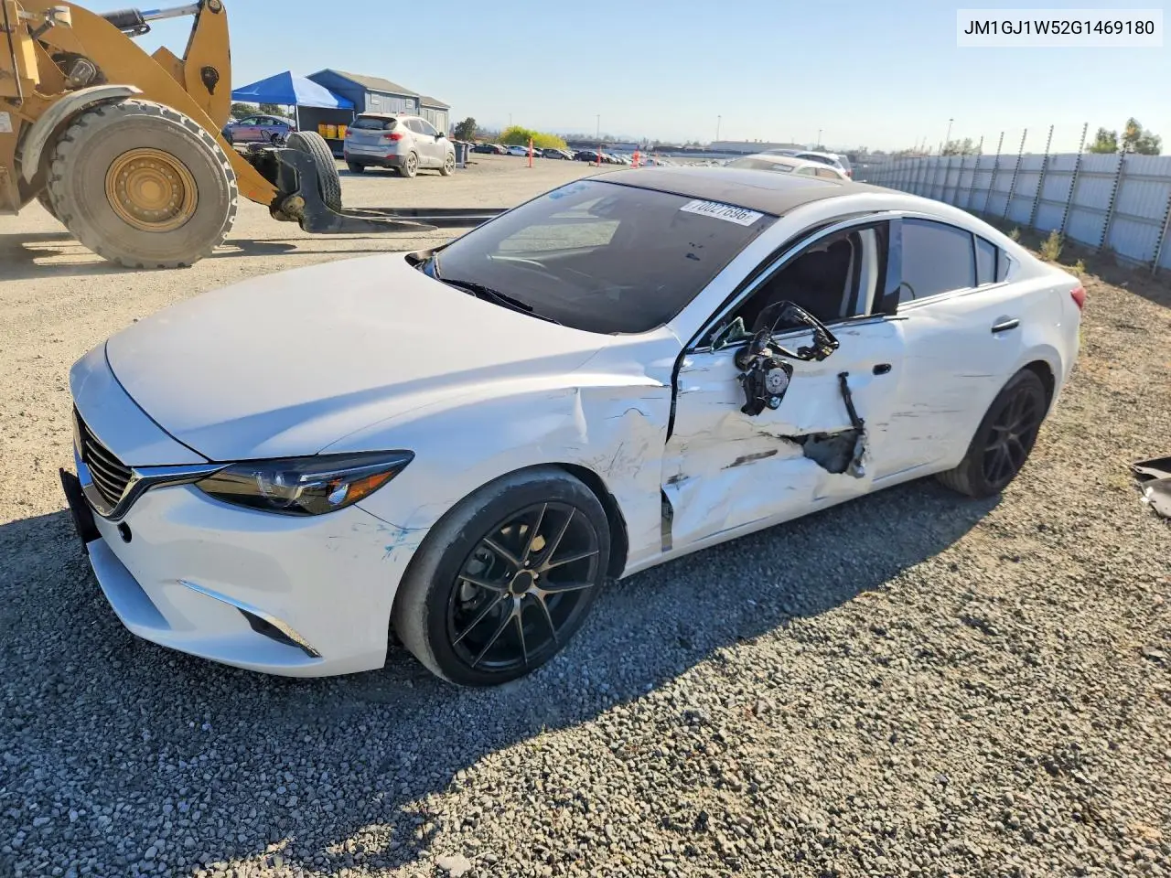 MAZDA 6 2016, VIN JM1GJ1W52G1469180