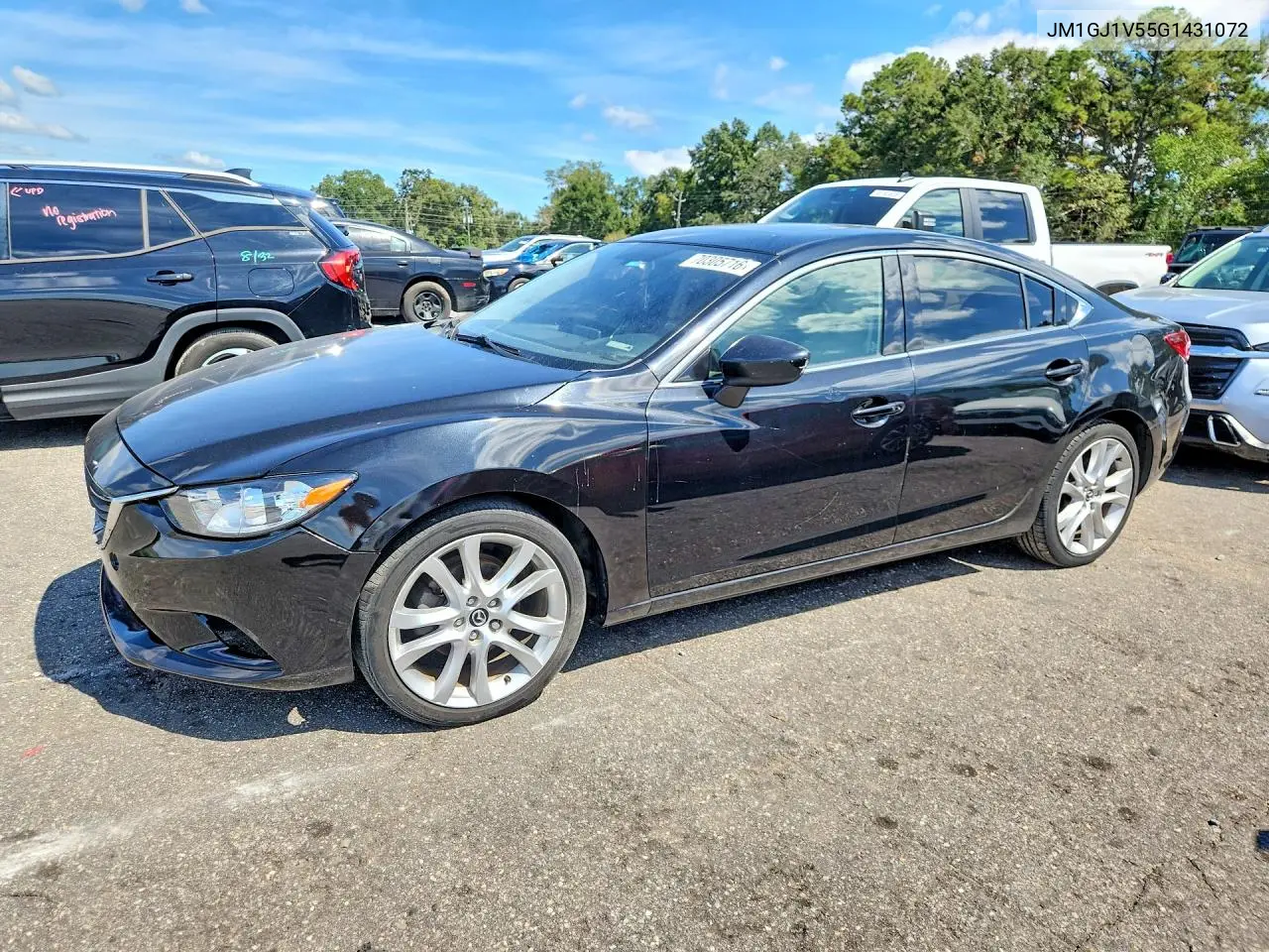 MAZDA 6 2016, VIN JM1GJ1V55G1431072