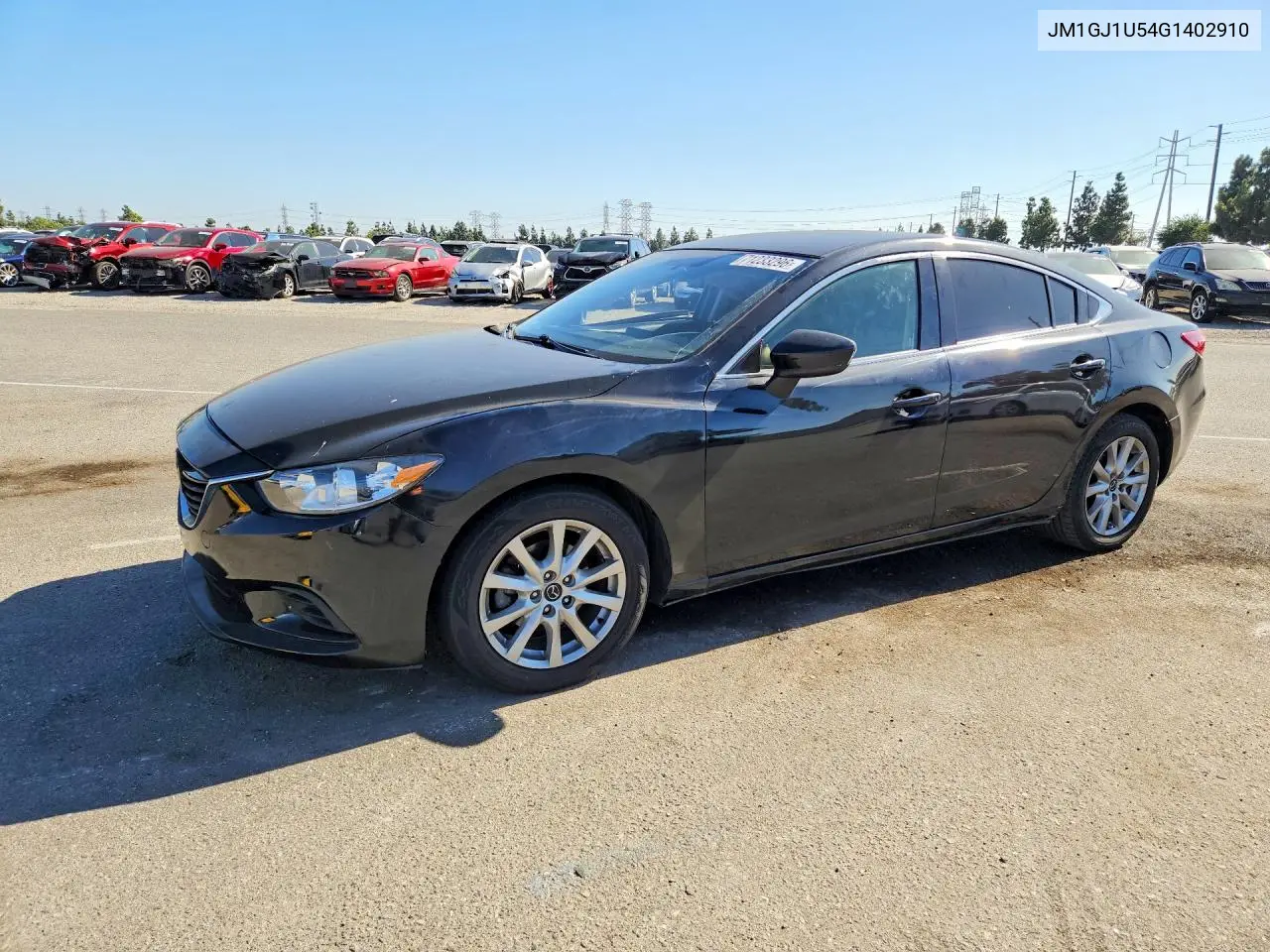 MAZDA 6 2016, VIN JM1GJ1U54G1402910