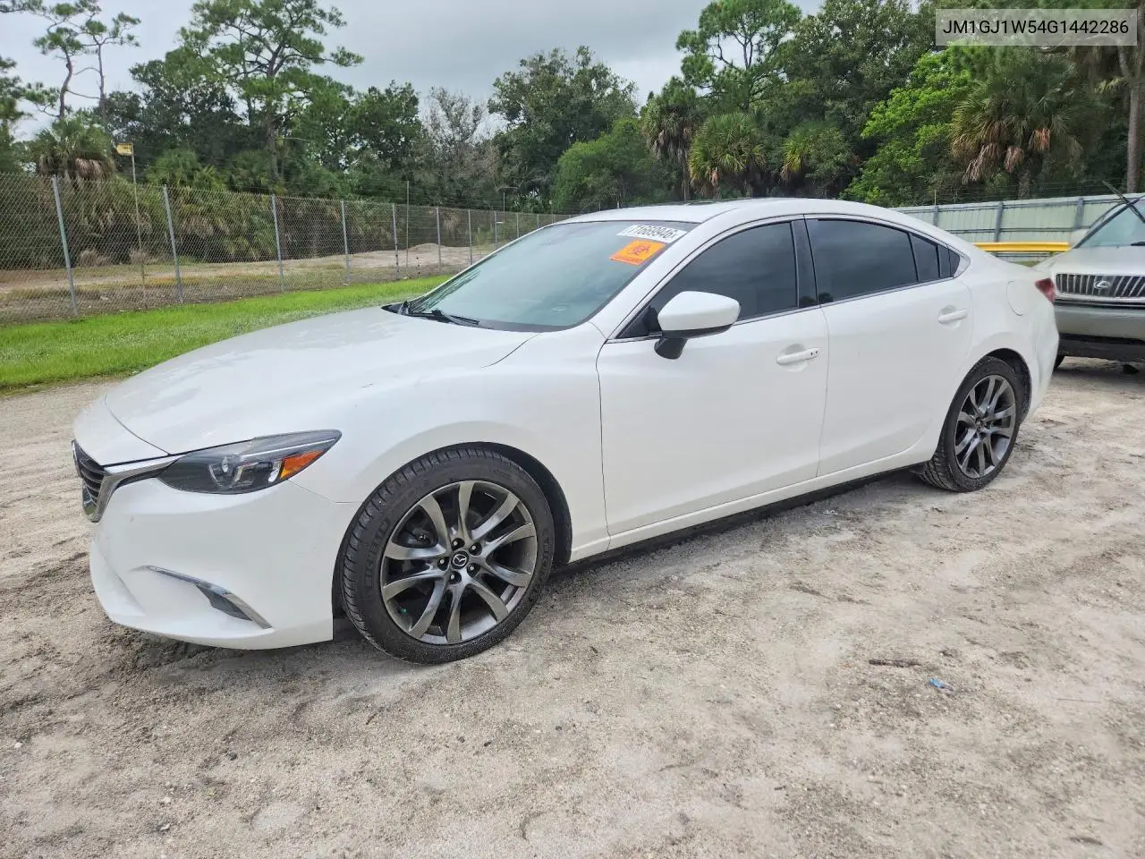 MAZDA 6 2016, VIN JM1GJ1W54G1442286