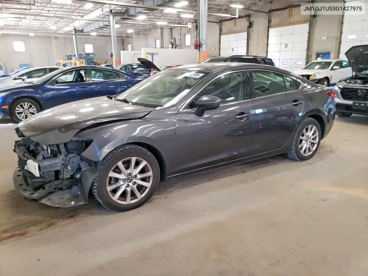 MAZDA 6 2016, VIN JM1GJ1U53G1427975