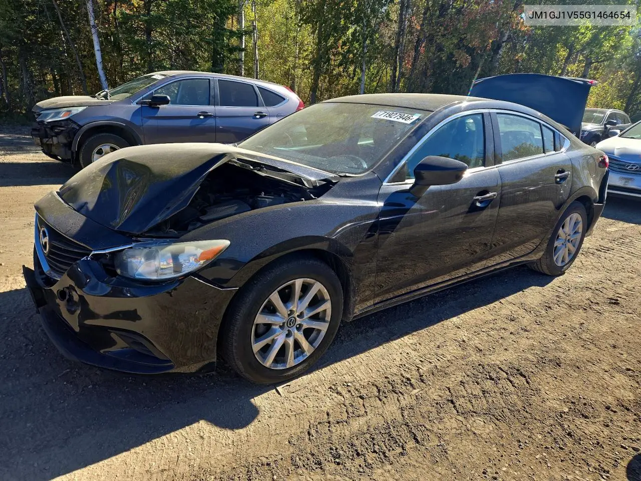 MAZDA 6 2016, VIN JM1GJ1V55G1464654