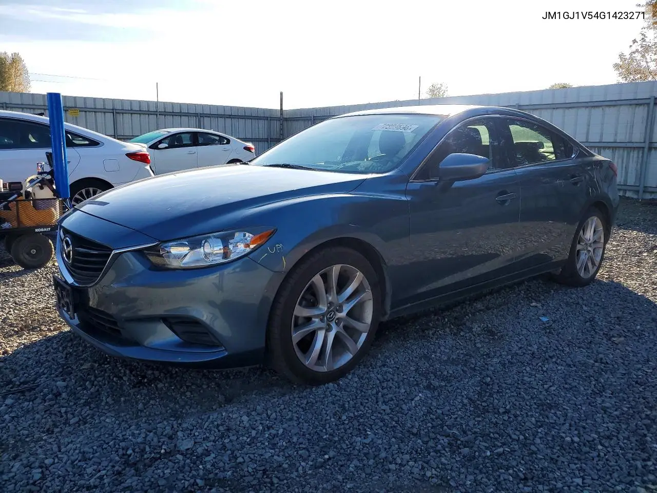 MAZDA 6 2016, VIN JM1GJ1V54G1423271