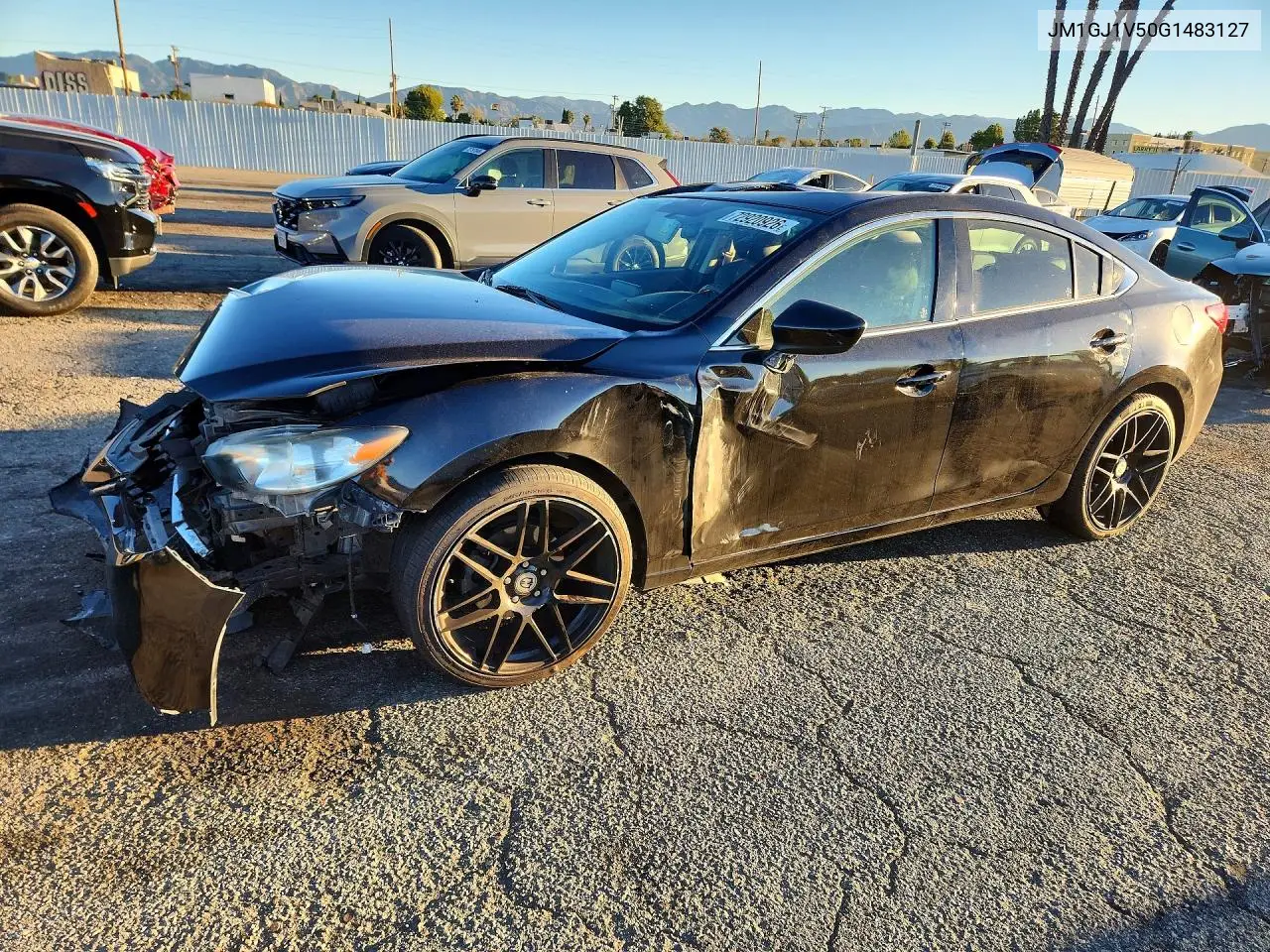 MAZDA 6 2016, VIN JM1GJ1V50G1483127
