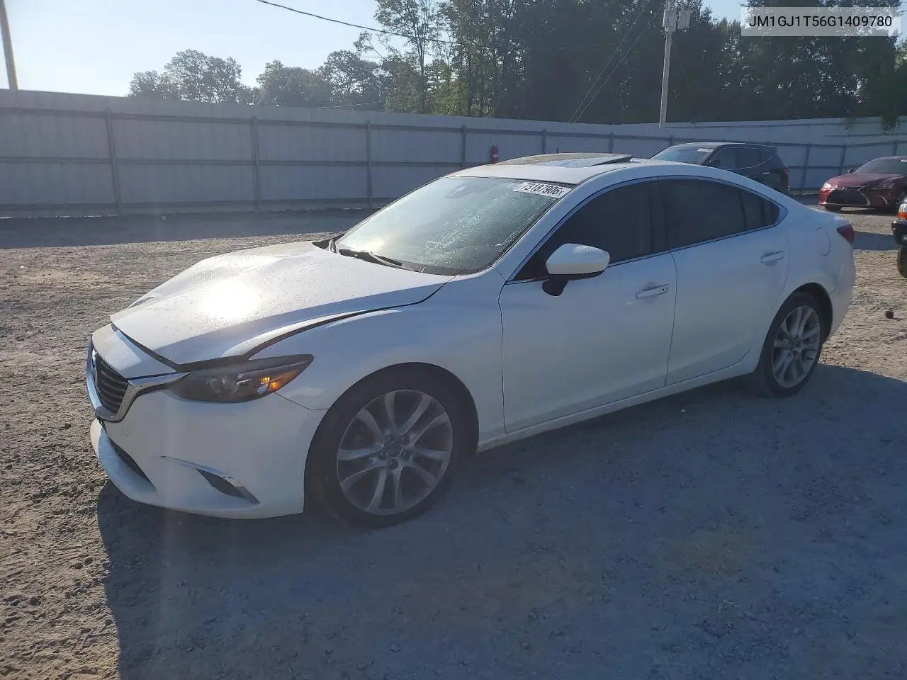 MAZDA 6 2016, VIN JM1GJ1T56G1409780