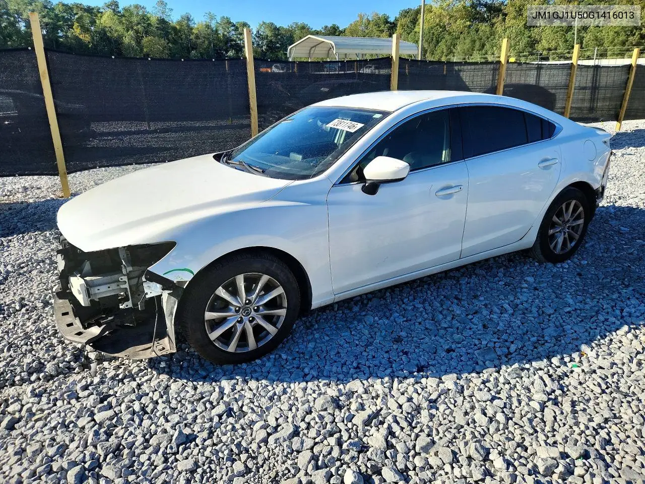 MAZDA 6 2016, VIN JM1GJ1U50G1416013
