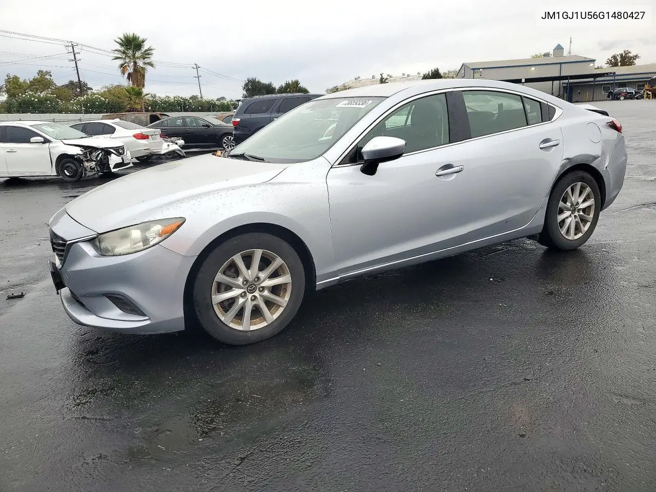 MAZDA 6 2016, VIN JM1GJ1U56G1480427