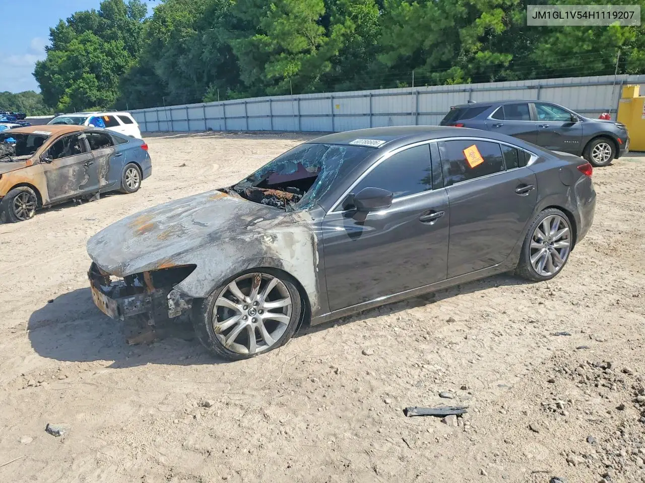 MAZDA 6 2017, VIN JM1GL1V54H1119207