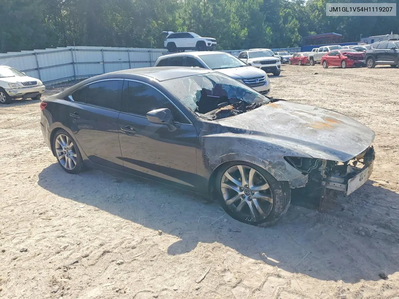 2017 MAZDA 6 VIN JM1GL1V54H1119207 — фото 4