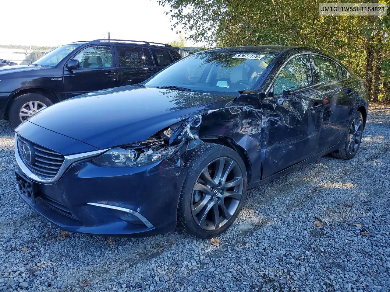 MAZDA 6 2017, VIN JM1GL1W55H1154823