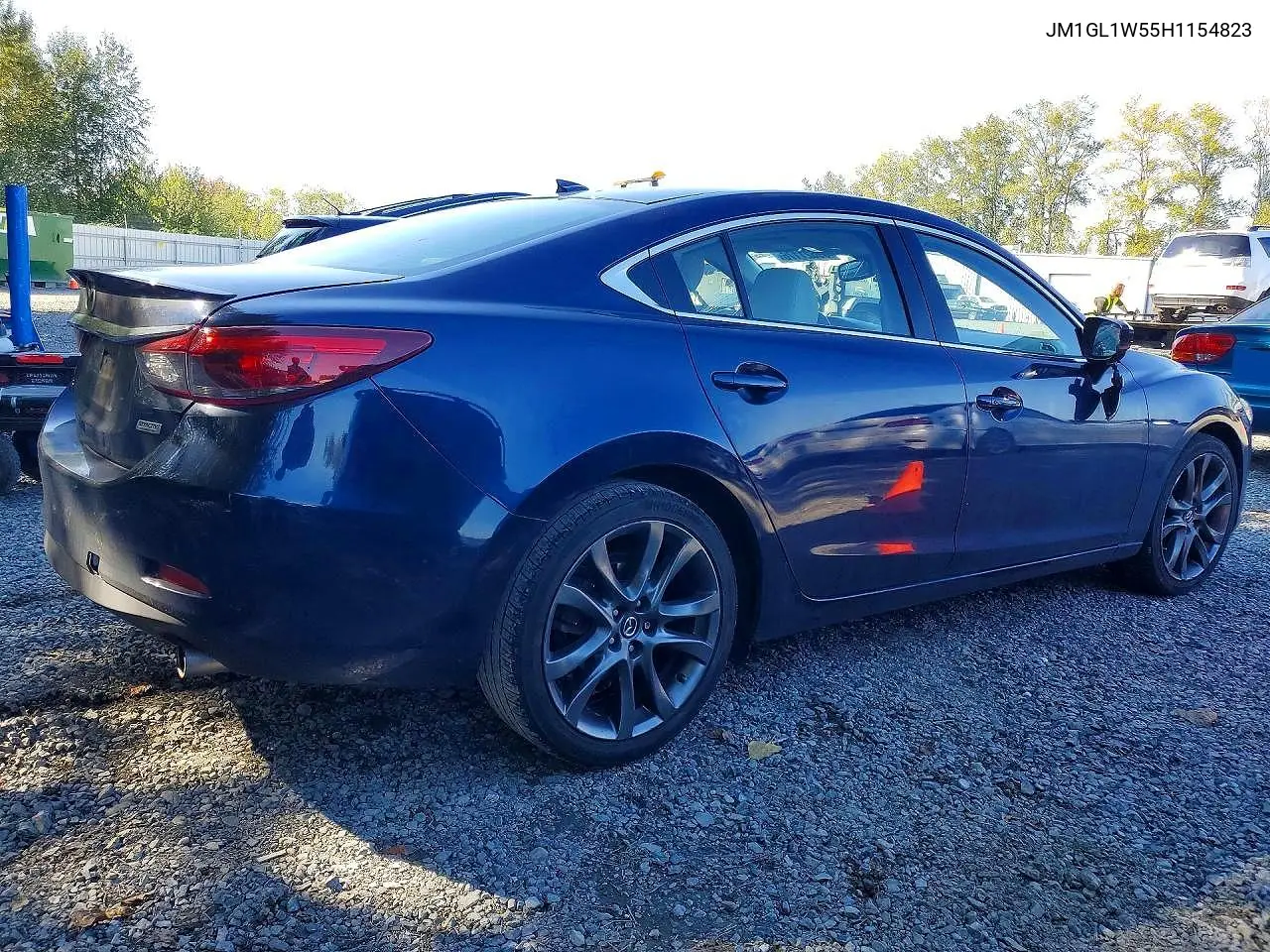 2017 MAZDA 6 VIN JM1GL1W55H1154823 — фото 3