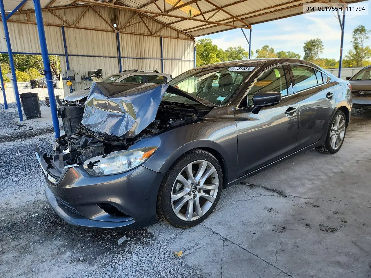 MAZDA 6 2017, VIN JM1GL1V55H1111794