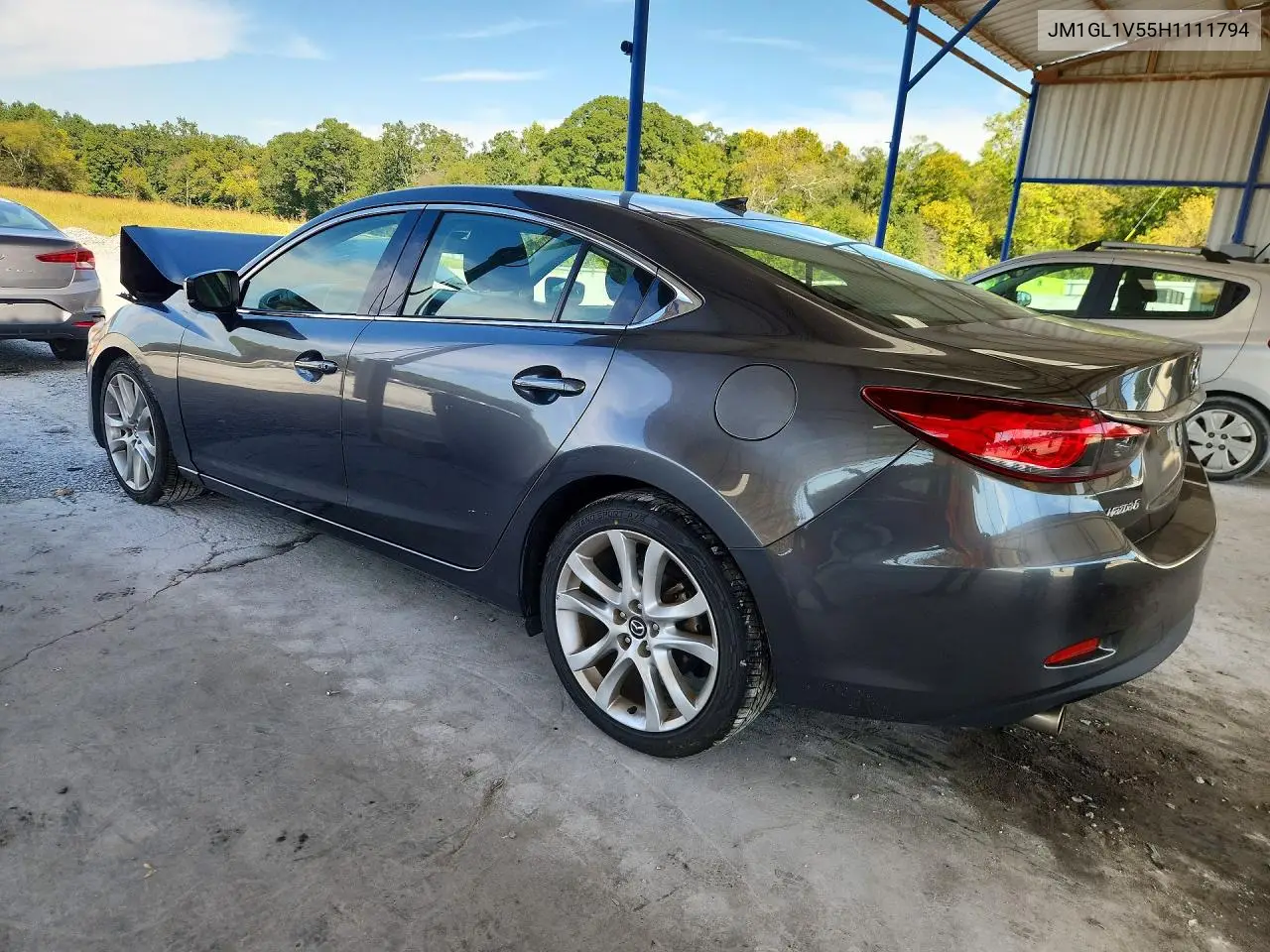 2017 MAZDA 6 VIN JM1GL1V55H1111794 — фото 2