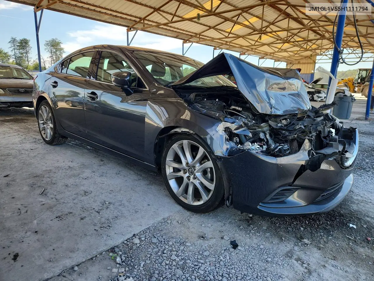 2017 MAZDA 6 VIN JM1GL1V55H1111794 — фото 4