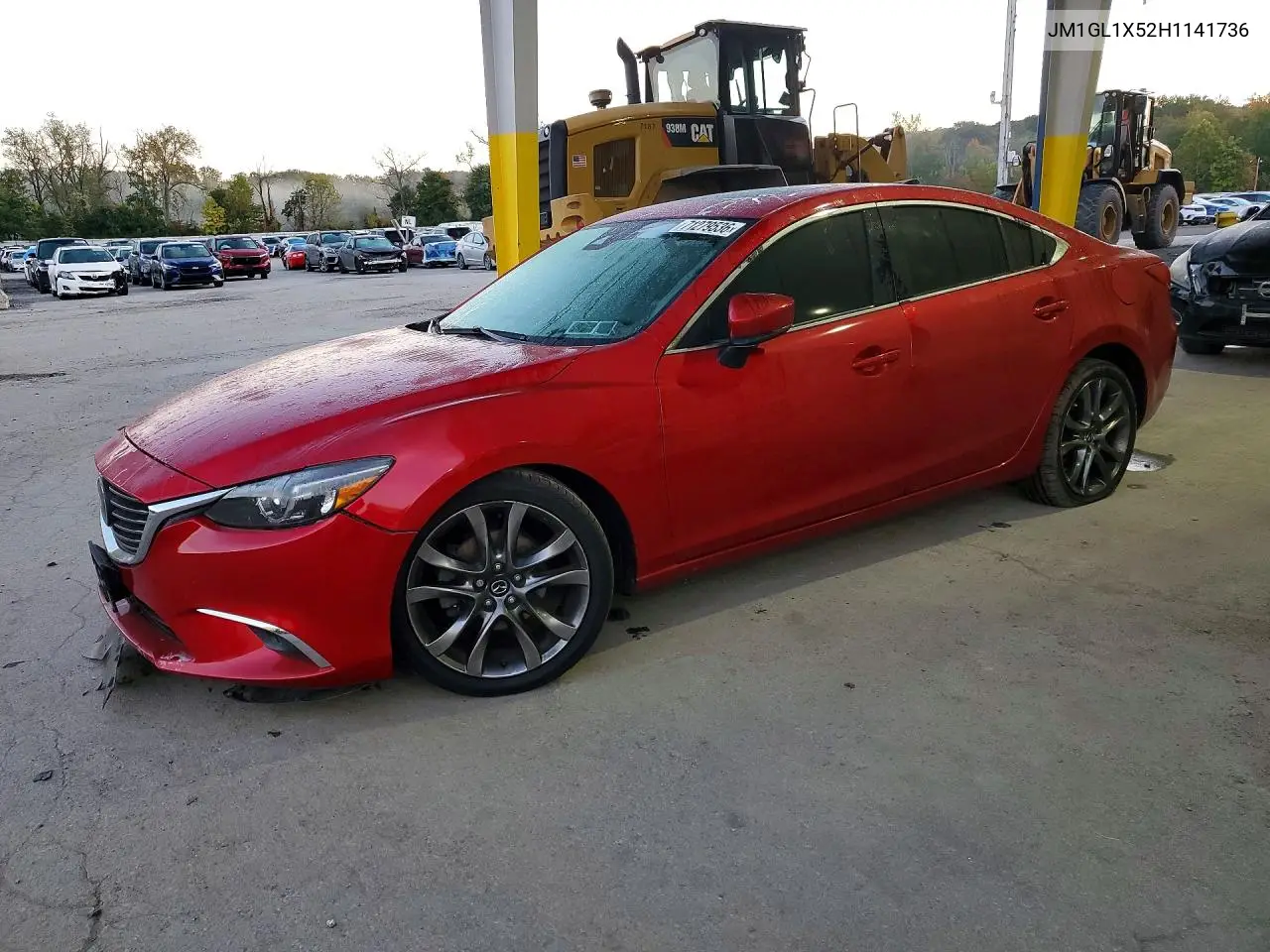 MAZDA 6 2017, VIN JM1GL1X52H1141736