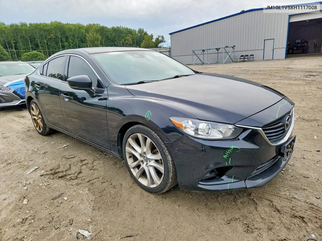 2017 MAZDA 6 VIN JM1GL1V5XH1117008 — фото 4