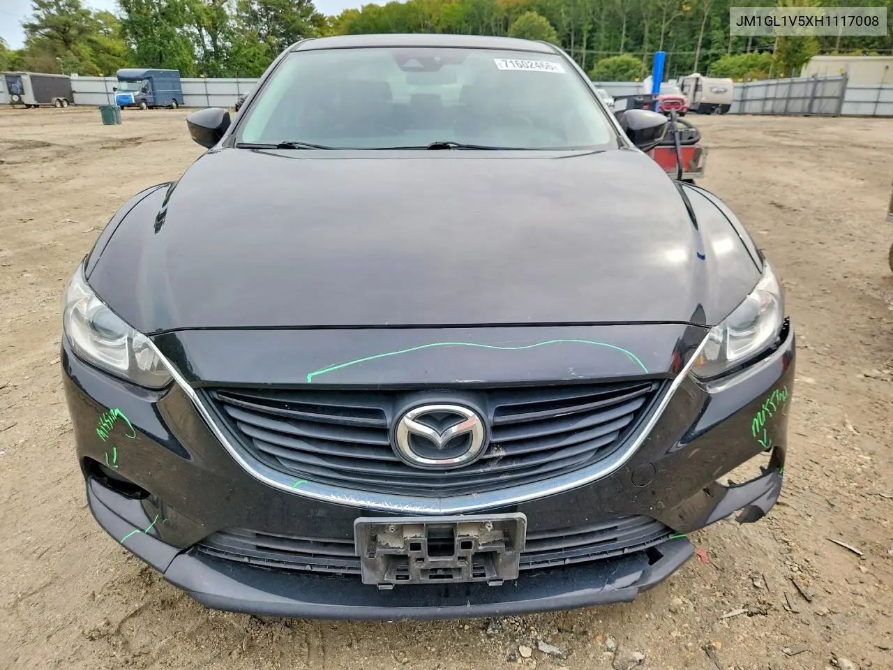 2017 MAZDA 6 VIN JM1GL1V5XH1117008 — фото 5