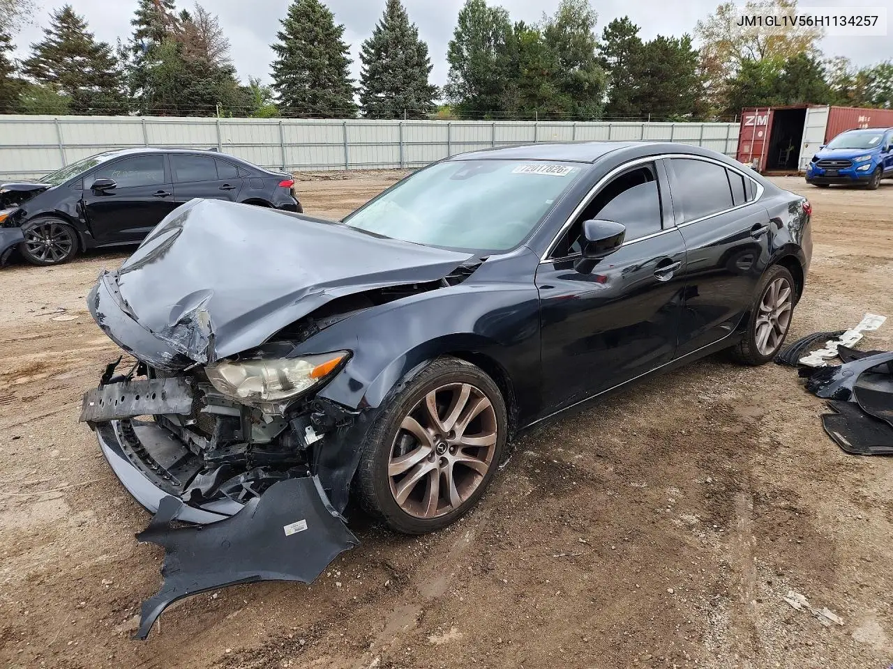 MAZDA 6 2017, VIN JM1GL1V56H1134257