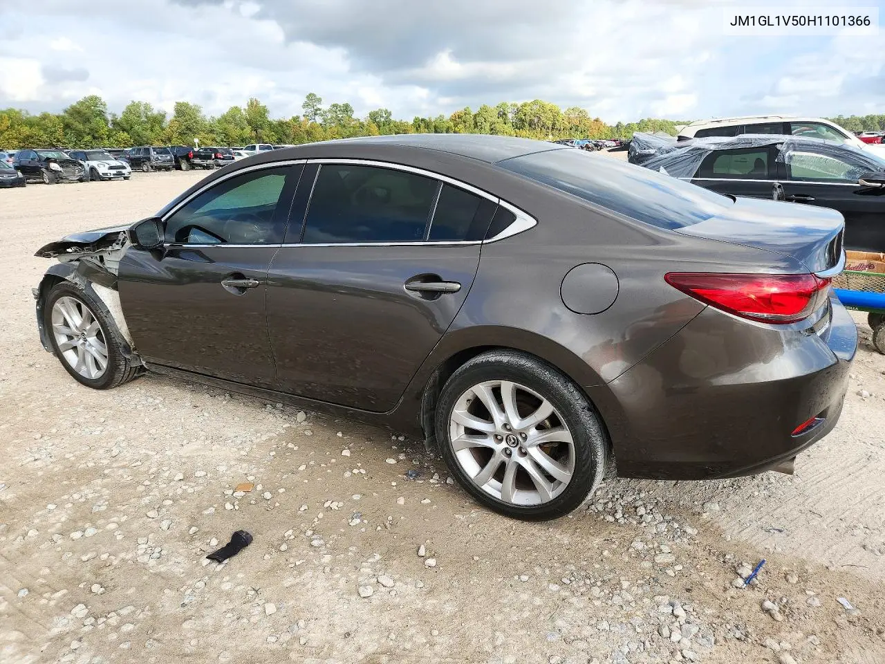2017 MAZDA 6 VIN JM1GL1V50H1101366 — фото 2