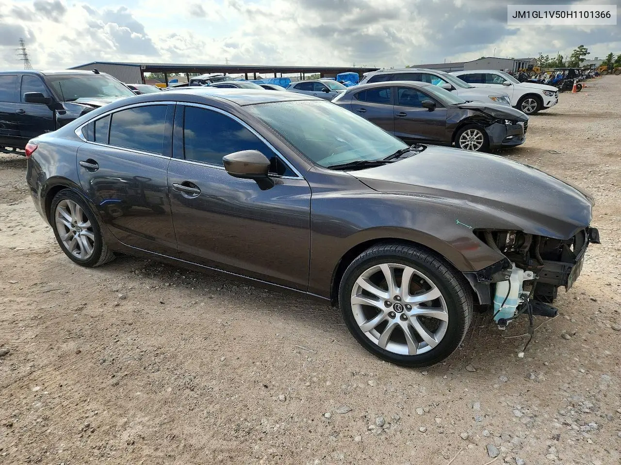 2017 MAZDA 6 VIN JM1GL1V50H1101366 — фото 4