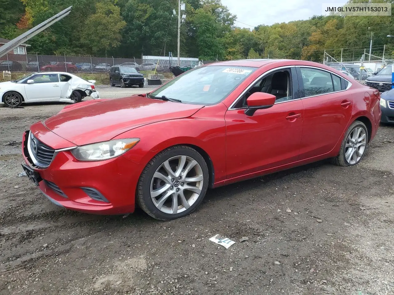 MAZDA 6 2017, VIN JM1GL1V57H1153013