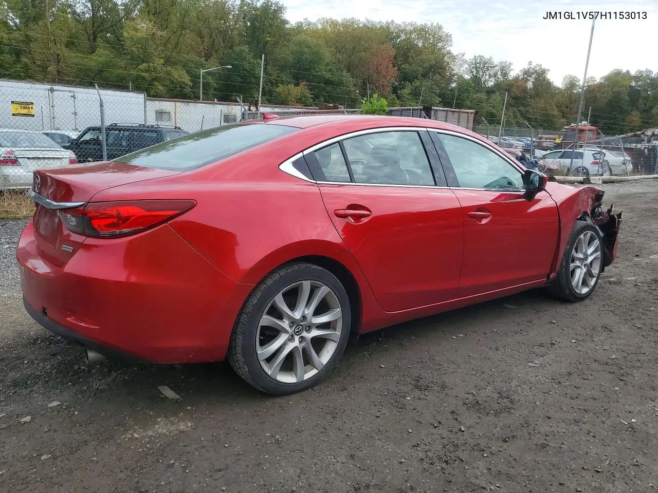 2017 MAZDA 6 VIN JM1GL1V57H1153013 — фото 3