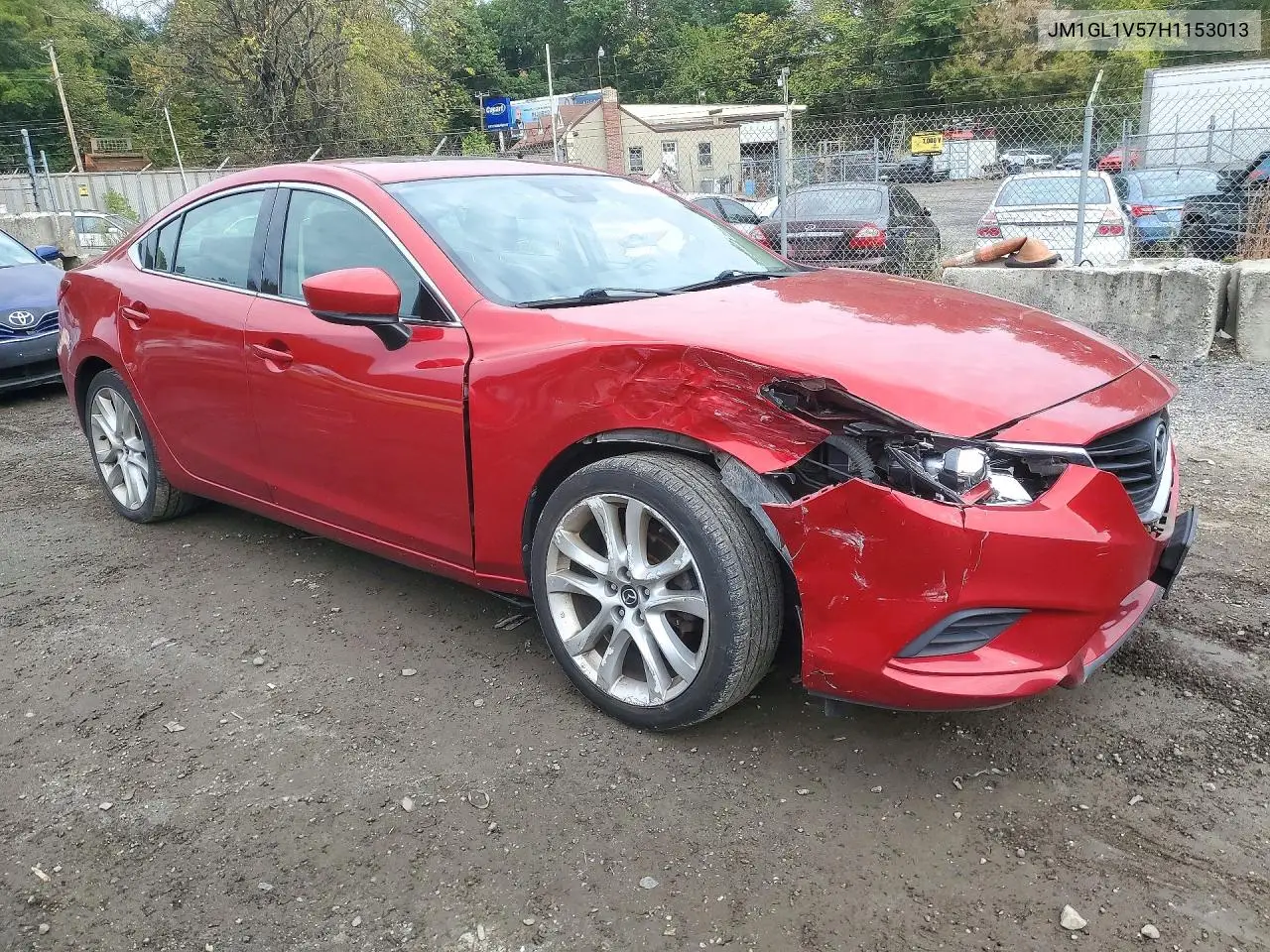2017 MAZDA 6 VIN JM1GL1V57H1153013 — фото 4