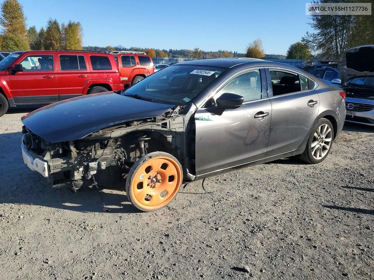 MAZDA 6 2017, VIN JM1GL1V55H1127736