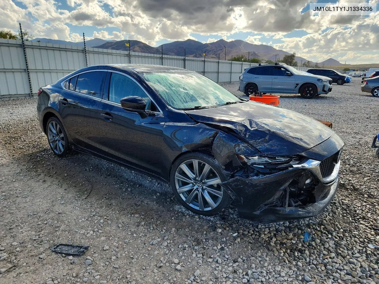 2018 MAZDA 6 VIN JM1GL1TY1J1334336 — фото 4