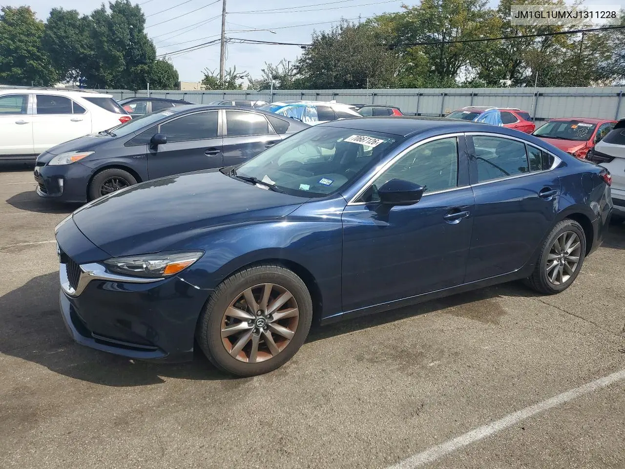 MAZDA 6 2018, VIN JM1GL1UMXJ1311228