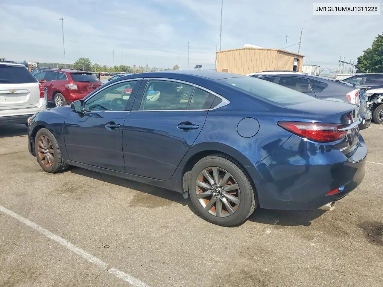 2018 MAZDA 6 VIN JM1GL1UMXJ1311228 — фото 2